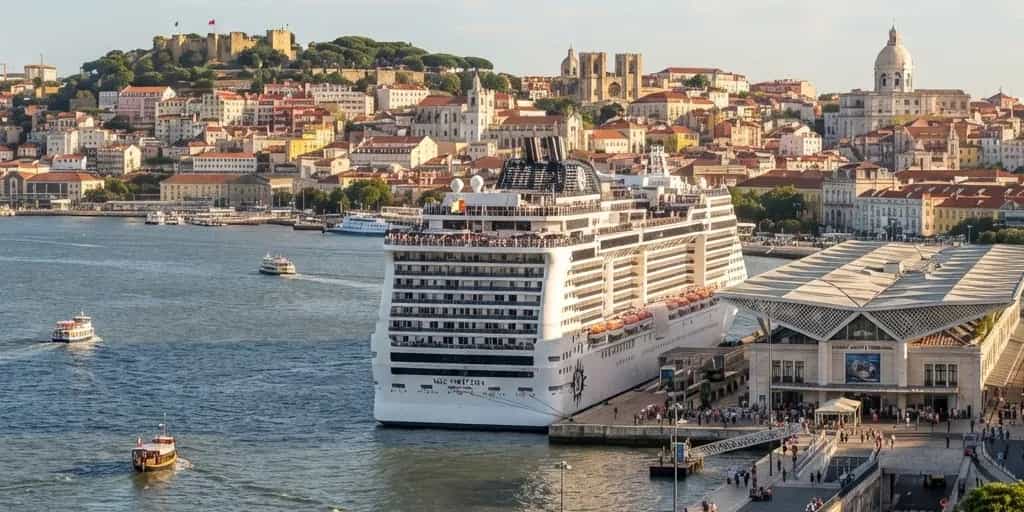 View of Lisbon Cruise Port